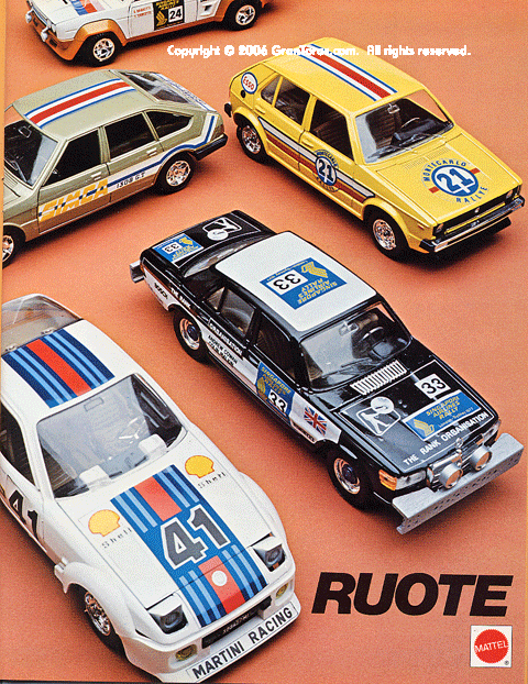 1979 Mattel Italian Dealer's Catalog