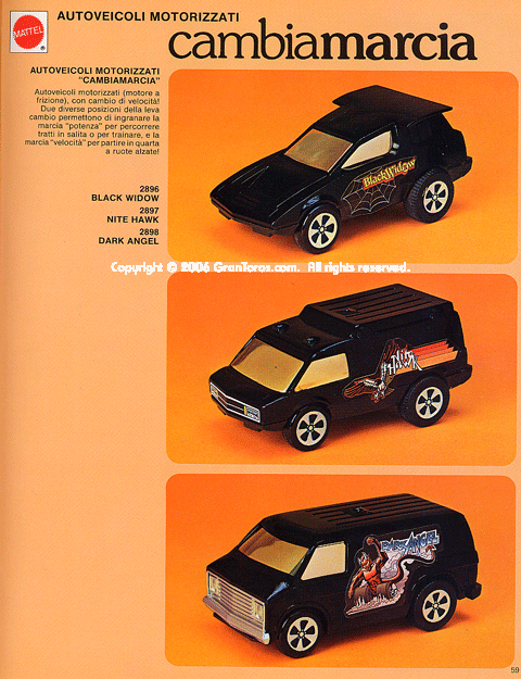 1979 Mattel Italian Dealer's Catalog