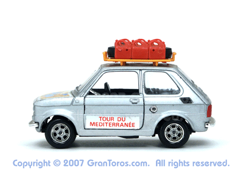 Mebetoys Gran Champions Fiat 126 Rally Model 8570