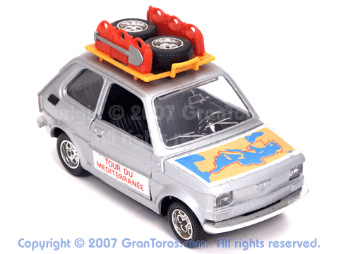 Mebetoys Gran Champions Fiat 126 Rally Model 8570
